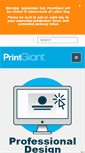 Mobile Screenshot of printgiant.com